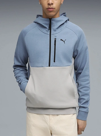 Puma Джемпер мужской PUMATECH HALF ZIP HOODIE