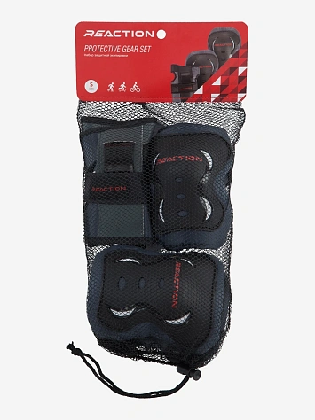 REACTION Комплект защиты: наколенник (2шт), налокотник(2шт), защита запястий (2шт)