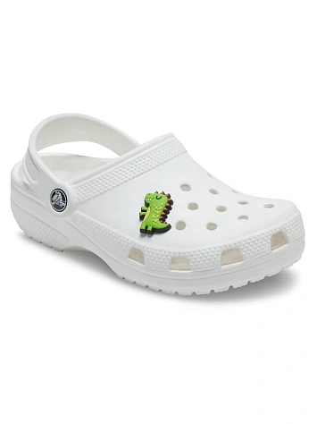 Crocs Джиббитс GREEN DINO