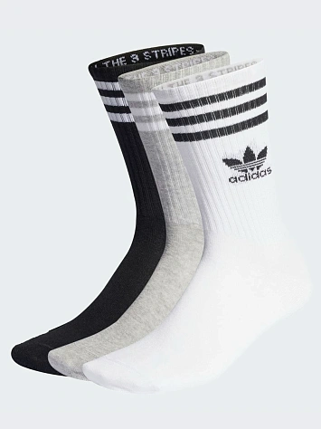 Adidas Носки MID CUT CREW SOCKS 3P (3 пары)