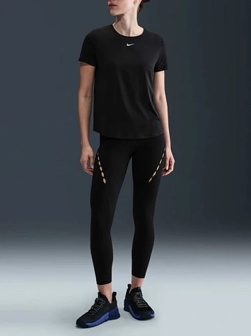 Nike Футболка женская W NK ONE CLASSIC DF SS TOP WT