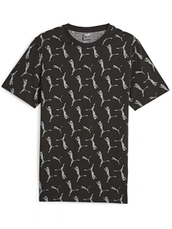 Puma Футболка мужская ESS+ LOGO LAB HOLIDAY AOP