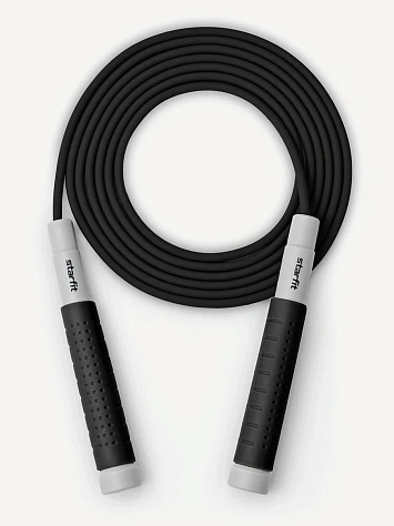 Starfit Скакалка c силиконовыми ручками, 3м.