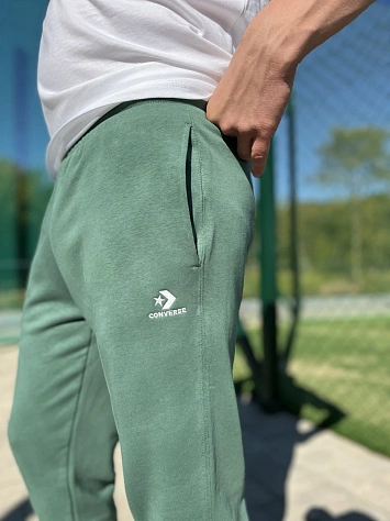 Converse Брюки мужские STANDARD FIT WEARERS LEFT STAR CHEV EMB FLEECE PANT FT