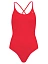 Puma Купальник совмещённый женский SWIM WOMEN V-NECK CROSSBACK SWIMSUI [красный]
