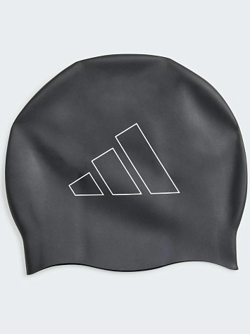 Adidas Шапочка для плавания силиконовая ADULT LOGO CAP