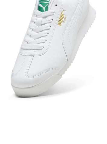 Puma Кроссовки мужские ROMA 24 STANDARD PUMA WHITE-ARCHIVE GREE