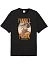 Puma Футболка мужская GRAPHIC CAT COWBOY RELAXED TEE [чёрный]