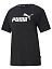 Puma Футболка женская ESS LOGO BOYFRIEND TEE [чёрный]