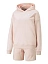 Puma Костюм спортивный женский LOUNGEWEAR SHORT SUIT TR [розовый]