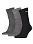 Puma Носки CREW SOCK 3P (3 пары) [серый-тёмный]