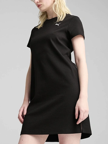 Puma Платье женское ESS ELEVATED BODYCON RIB DRESS