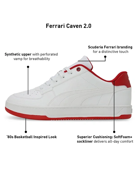 Puma Кеды мужские SCUDERIA FERRARI CAVEN 2.0