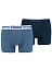 Puma Трусы мужские PLACED LOGO BOXER (2 шт.) [синий-тёмный]