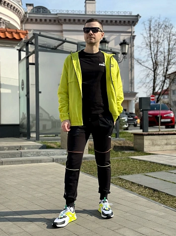 Puma Брюки мужские PL SWEAT PANTS PUMA BLACK