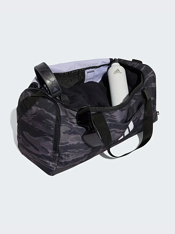 Adidas Сумка спортивная LINEAR CAMO DUFFLE M