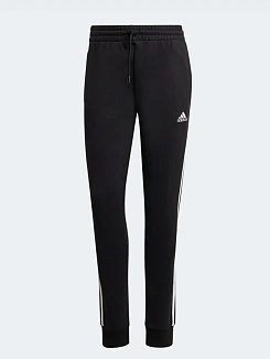 Adidas Брюки женские ESSENTIALS 3-STRIPES FRENCH TERRY CUFFED JOGGERS