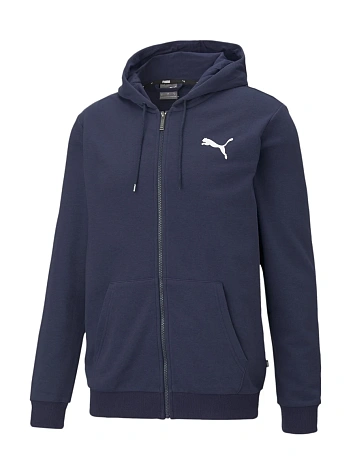 Puma Джемпер мужской ESS SMALL LOGO FZ HOODIE TR