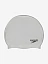 Speedo Шапочка для плавания силиконовая PLAIN FLAT [серебряный]