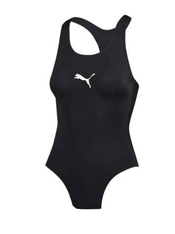 Puma Купальник совмещённый женский SWIM WOMEN RACERBACK SWIMSUIT