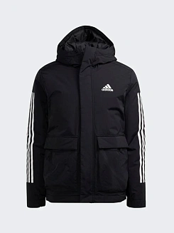 Adidas Куртка утеплённая мужская UTILITAS 3-STRIPES HOODED JACKET