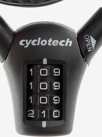 Cyclotech Замок кодовый 10мм x 120см