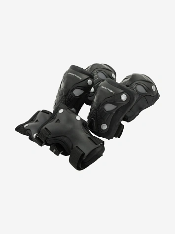 REACTION Комплект защиты подростковый: наколенник (2шт), налокотник(2шт), защита запястий (2шт)