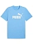 Puma Футболка мужская ESS NO. 1 LOGO HEATHER TEE (S) [голубой]