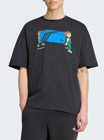 Adidas Футболка мужская BLUE BOX ELVES GRAPHIC T-SHIRT