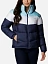 Columbia Куртка утеплённая женская PUFFECT™ COLOR BLOCKED [синий]