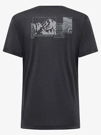 Jack Wolfskin Футболка мужская VONNAN GRAPHIC T M