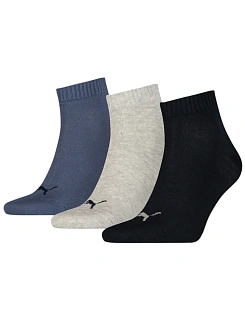 Puma Носки UNISEX QUARTER PLAIN (3 пары)