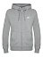Nike Джемпер мужской NSW CLUB FZ FT [серый]