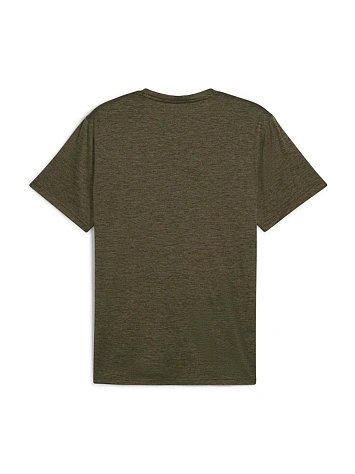 Puma Футболка мужская TAD ESSENTIALS HEATHER LEFT CHEST LOGO TEE