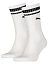 Puma Носки CREW HERITAGE STRIPE 2P UNISEX (2 пары) [белый]