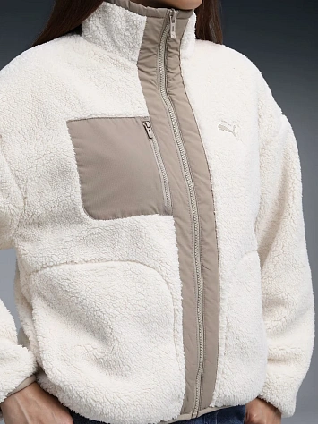 Puma Куртка женская REVERSIBLE HYBRID SHERPA JACKET