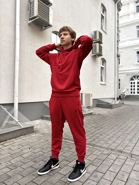 JORDAN Джемпер мужской DRI-FIT SPORT CROSSOVER FLC PO