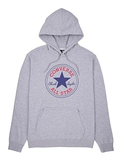 Converse Джемпер с капюшоном мужской STANDARD FIT CENTER FRONT LARGE CHUCK PATCH CORE PO HOODIE FT