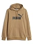 Puma Джемпер мужской ESS BIG LOGO HOODIE FL [бежевый-тёмный]