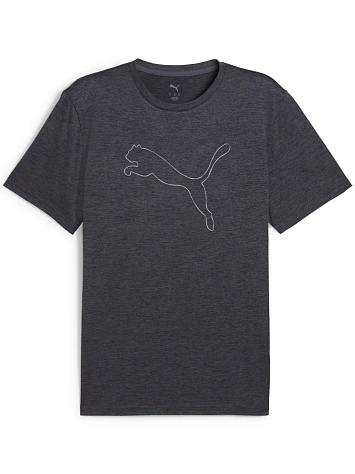 Puma Футболка мужская M TAD ESSENTIAL HEATHER CAT TEE (CF large cat)