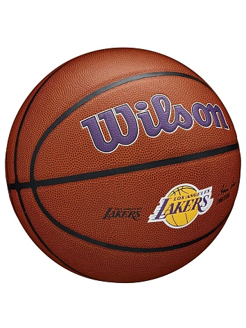Wilson Мяч баскетбольный NBA TEAM ALLIANCE BSKT LA LAKERS