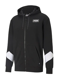 Puma Джемпер мужской REBEL FZ HOODIE TR