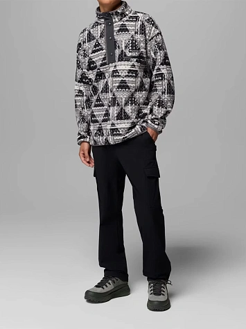 Columbia Джемпер мужской HELVETIA II PRINTED HALF SNAP FLEECE PULLOVER