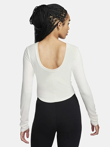 Nike Футболка с длинным рукавом NSW CHILL KNIT MRIB LS TOP