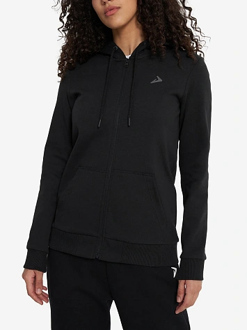Demix Джемпер женский BASIC SOLID HODDED TRACKTOP
