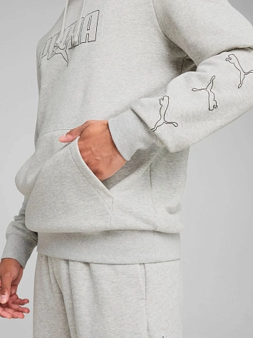 Puma Джемпер мужской ESS LOGO LAB EXECUTION HOODIE TR