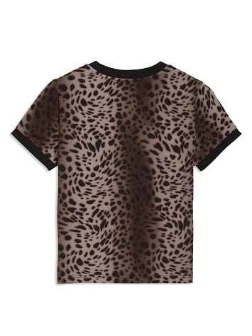 Puma Футболка женская ESS GRAPHICS LEO LUXE BEDAZZLED SLIM TEE