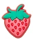 Crocs Джиббитс STRAWBERRY FRUIT [красный]