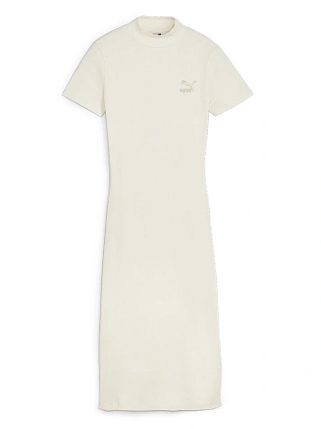 Puma Платье женское CLASSICS RIBBED DRESS
