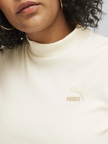 Puma Платье женское CLASSICS RIBBED DRESS